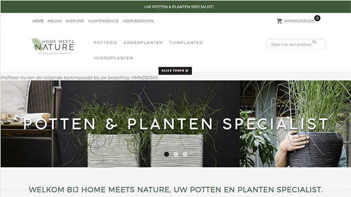 homemeetsnature.nl, kamerplanten webshops, kamerplanten online kopen