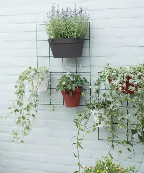 elho loft urban wandbak, muur bloempot, wandpotten