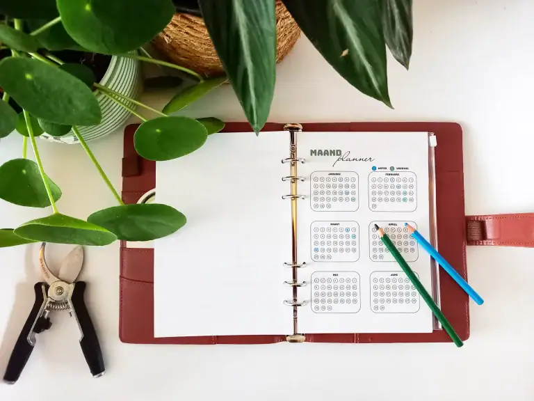 Kamerplanten Planner, watergeefschema